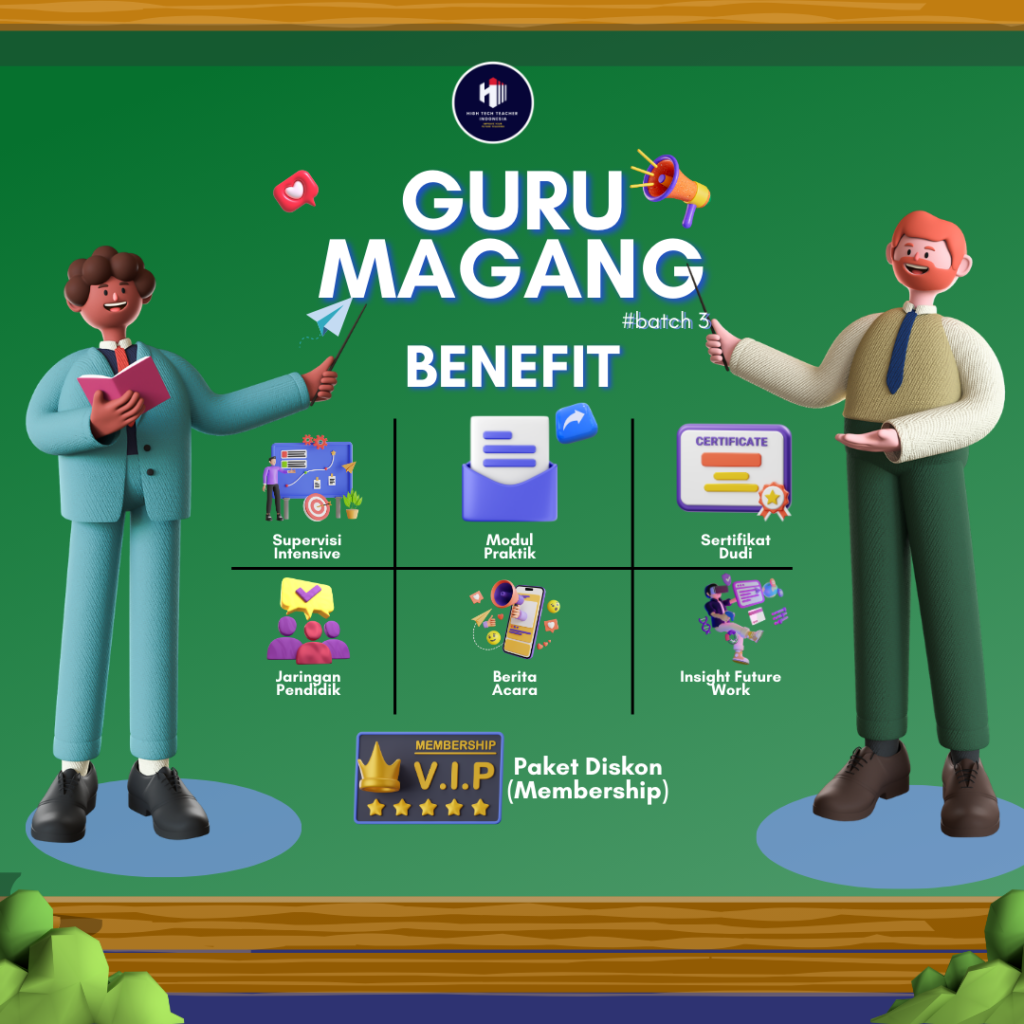 Workshop digital learning high tech teacher indonesia