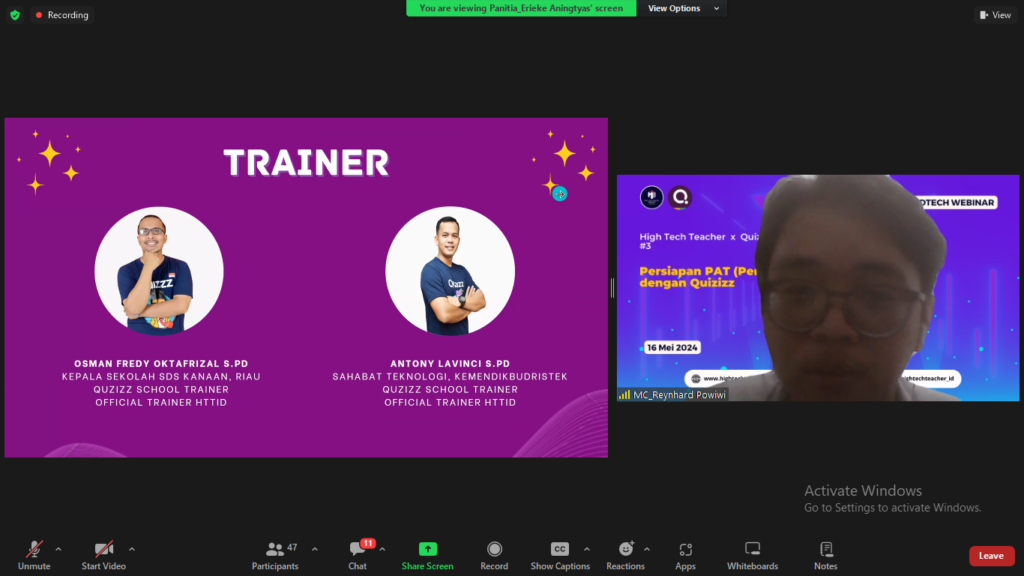 high tech teacher indonesia